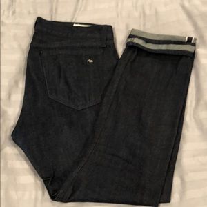 mens rag & bone jeans standard issue fit 3 size 34